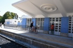 アントニオ駅のホ−ム・アントニオ　in portugal