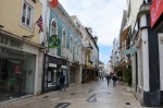 人通りの少ない商店街1・カルダスライーニャ　in portugal