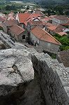 城壁から下を見る・カステロノーヴォ　in portugal