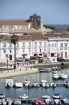 ホテルEVAから見た旧市街・ファーロ　in portugal