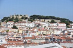 展望台からの城・リスボン　in portugal