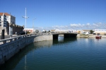 河口に架かる橋・ペニシェ　in portugal