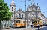 カルモ教会前の路面電車・ポルト　in portugal