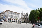 教会が見える広場・ヴィラ・レアル　in portugal