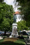 広場の像・ヴィラ・レアル　in portugal