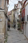 狭い路地・セトゥーバル　in portugal