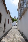 教会が見える路地・タヴィラ　in portugal